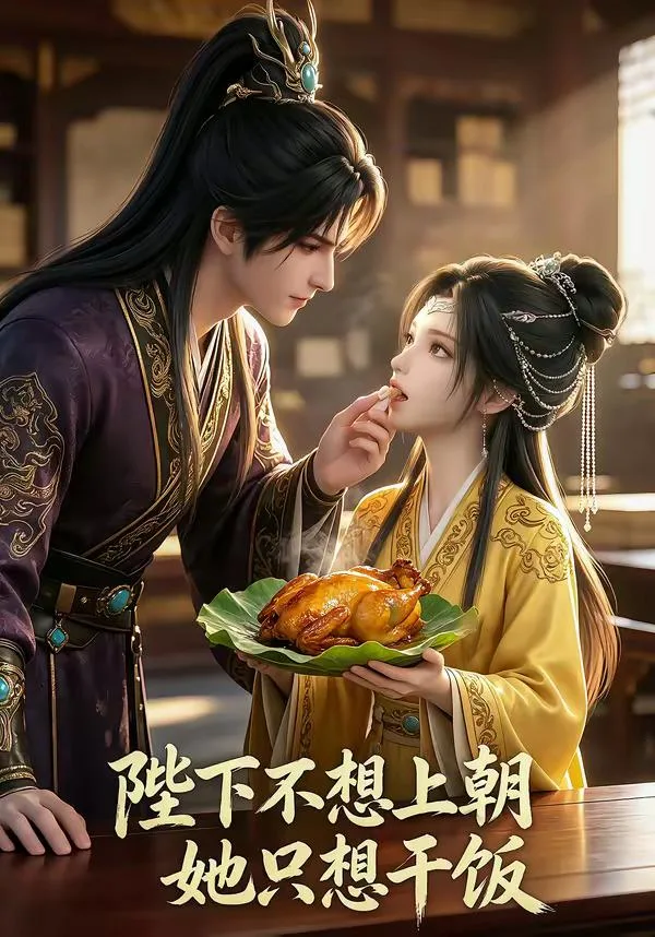 陛下不想上朝,她只想干饭 海报