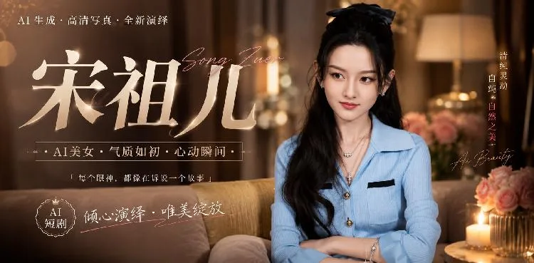 宋祖儿 从小哪吒长大后变成床上最浪乖乖女 现在特别想被你狠狠欺负一起互动看看吧 PMV ai短剧 海报