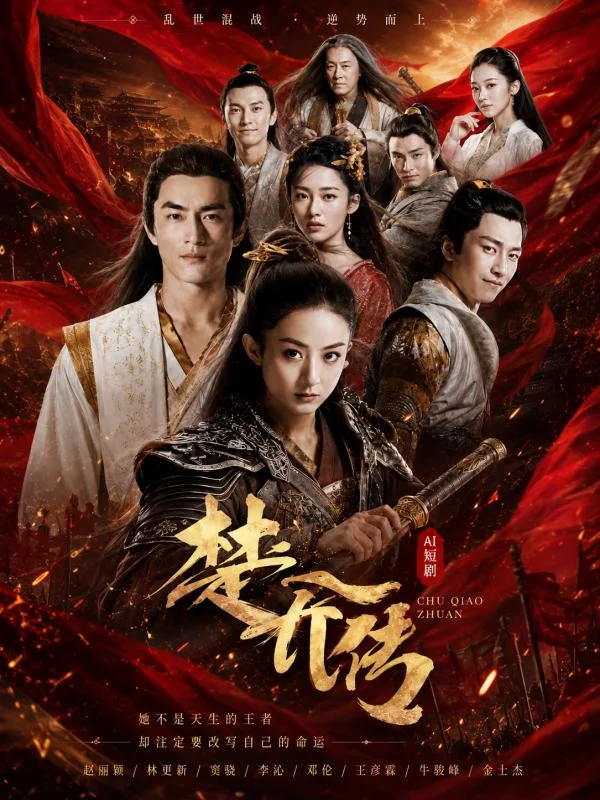 楚乔传 女刺客楚乔与男主战场肢体纠缠情欲升温 古装权谋暧昧 ai短剧