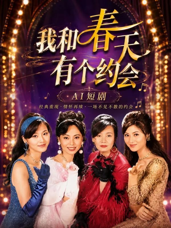 我和春天有个约会 ai短剧 蔡晓仪邓萃雯万绮雯三位成熟女人春天里疯狂偷情的肉欲故事 海报