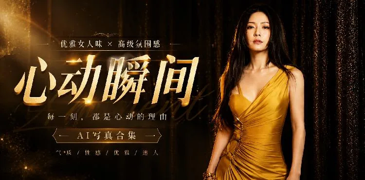 蔡文静 PMV混剪中AI美女身姿摇曳肢体诱惑情欲满满 甜美反差卡点 海报