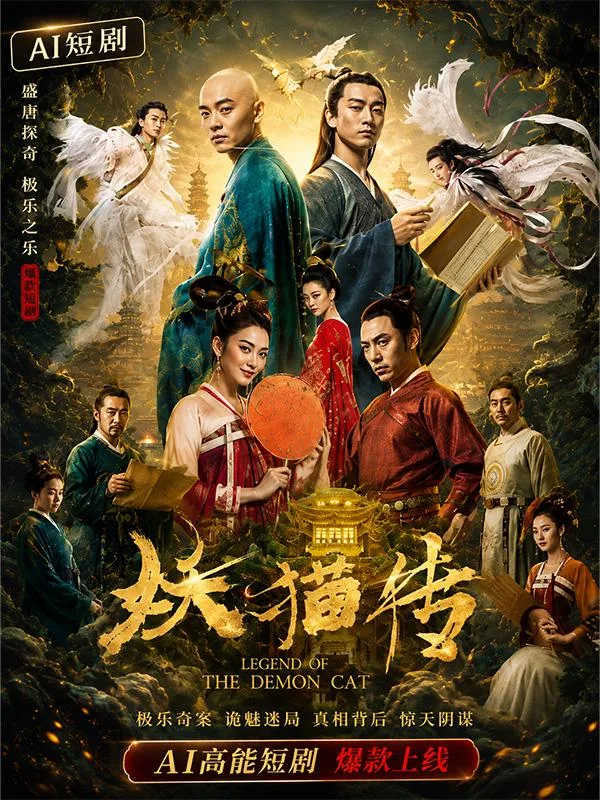 妖猫传 盛唐幻术名场面高能反差大秀 极品红颜动人风韵让人一眼沦陷 海报