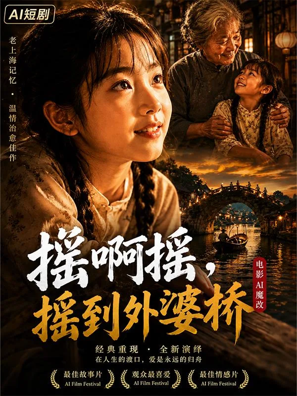 摇啊摇摇到外婆桥 巩俐蒋宝英杨倩倩深夜诱惑 AI短剧 惊悚情色全集 海报