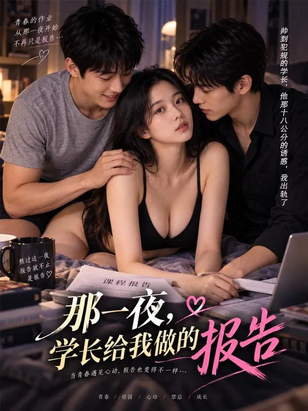 那一夜,学长给我做的报告 海报